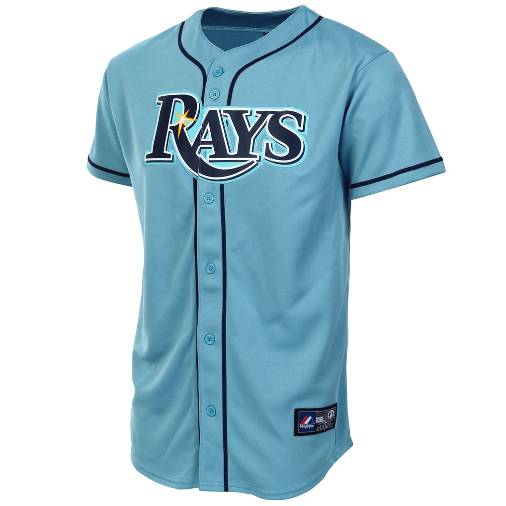 Youth Tampa Bay Rays Evan Longoria Majestic Light Blue Replica Baseball ...