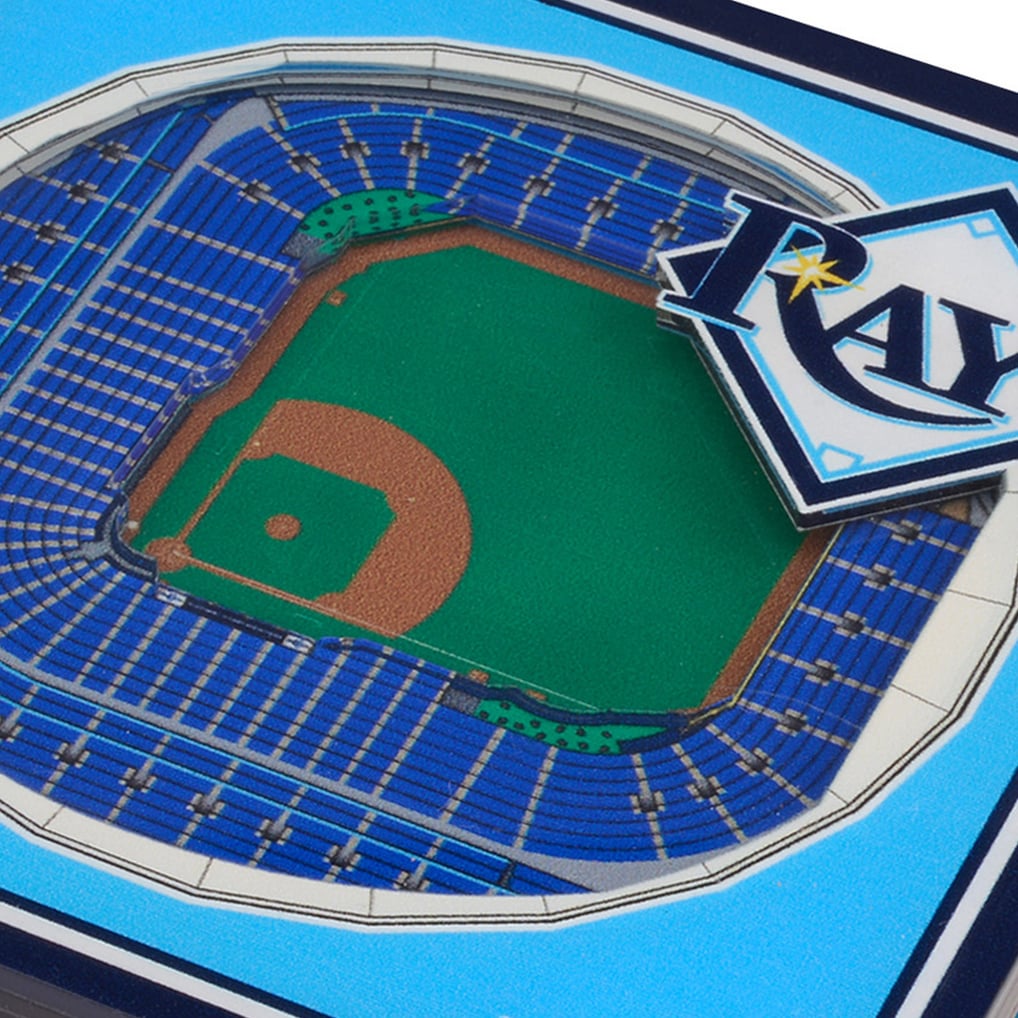 Fanpoint Tampa Bay Rays 3D StadiumView Coasters