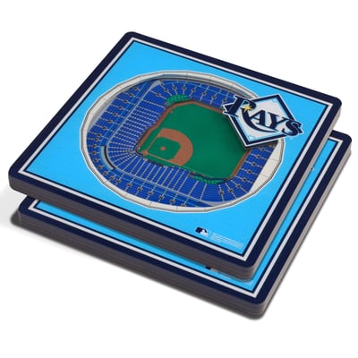 Tampa Bay Rays Fanpoint 3D StadiumView Coasters