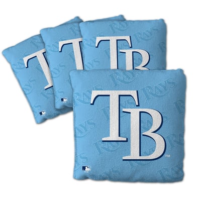 Tampa Bay Rays Fanpoint Four-Piece Cornhole Bag Set