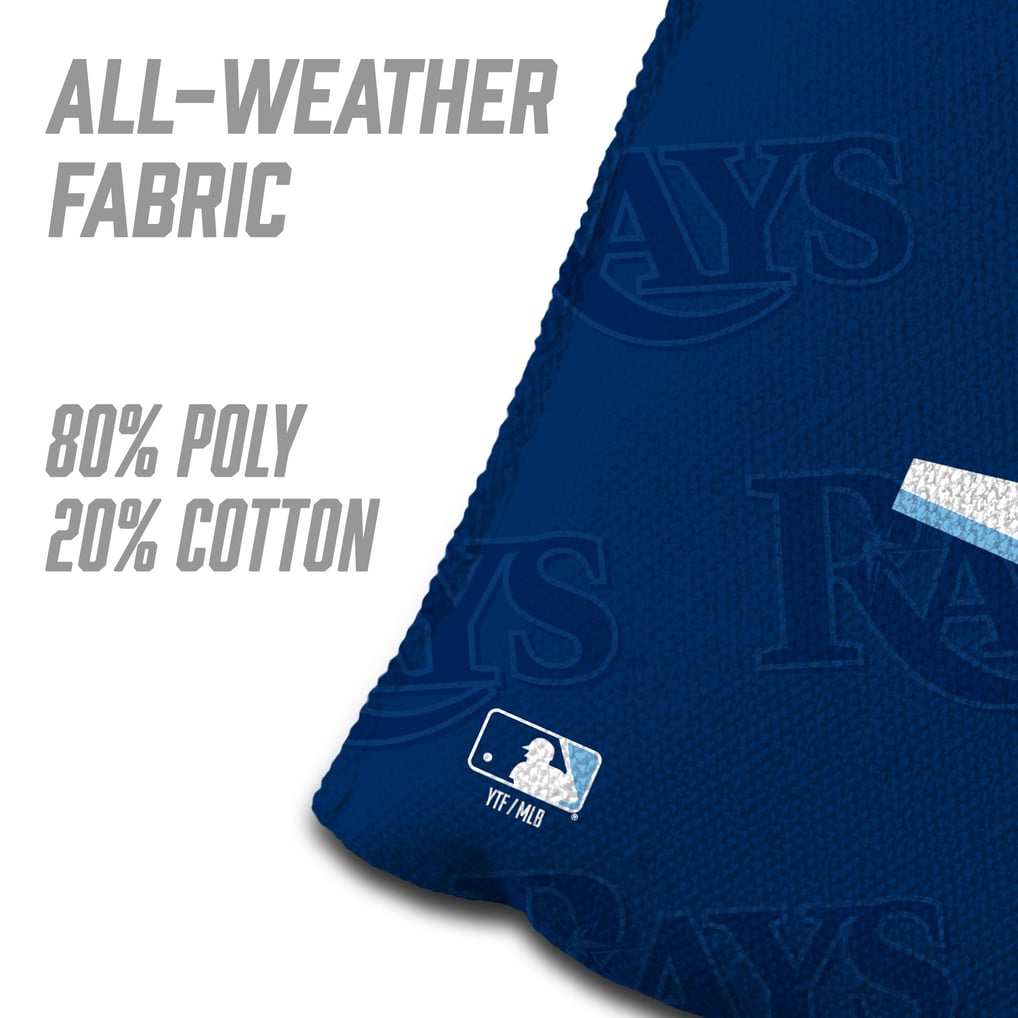 Tb Rays Colors Fanpoint Tampa Bay Rays Four-Piece Cornhole Bag Set