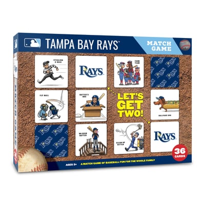 Tampa Bay Rays Fanpoint Licensed Memory Match Game