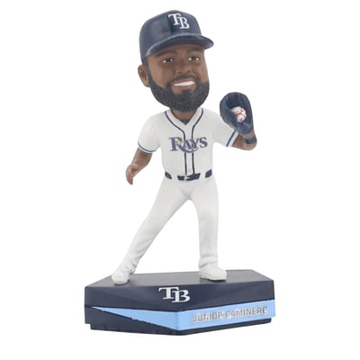 Junior Caminero Tampa Bay Rays FOCO Game Time 5" Bobblehead
