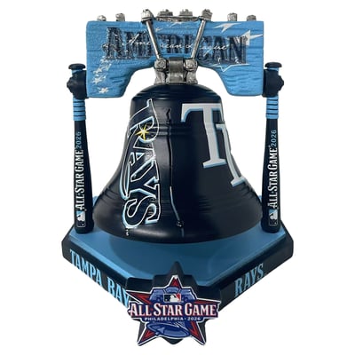Tampa Bay Rays FOCO 2026 MLB All-Star Game Liberty Bell Bobblehead
