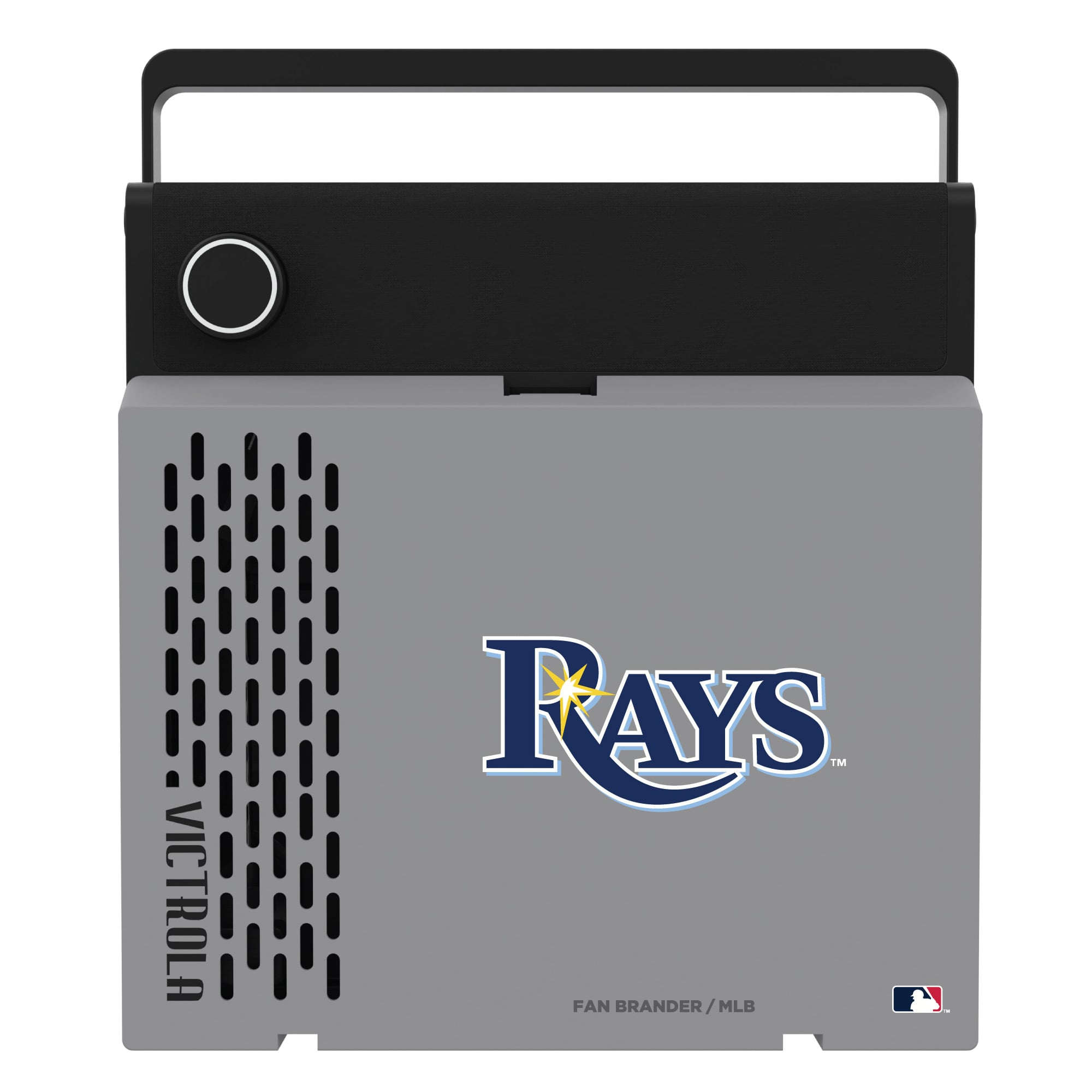 Tampa Bay Rays Gray Revolution GO Portable Record Player