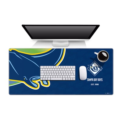 Tampa Bay Rays IDNA 15.7" x 35.4" Logo Series Desk Pad
