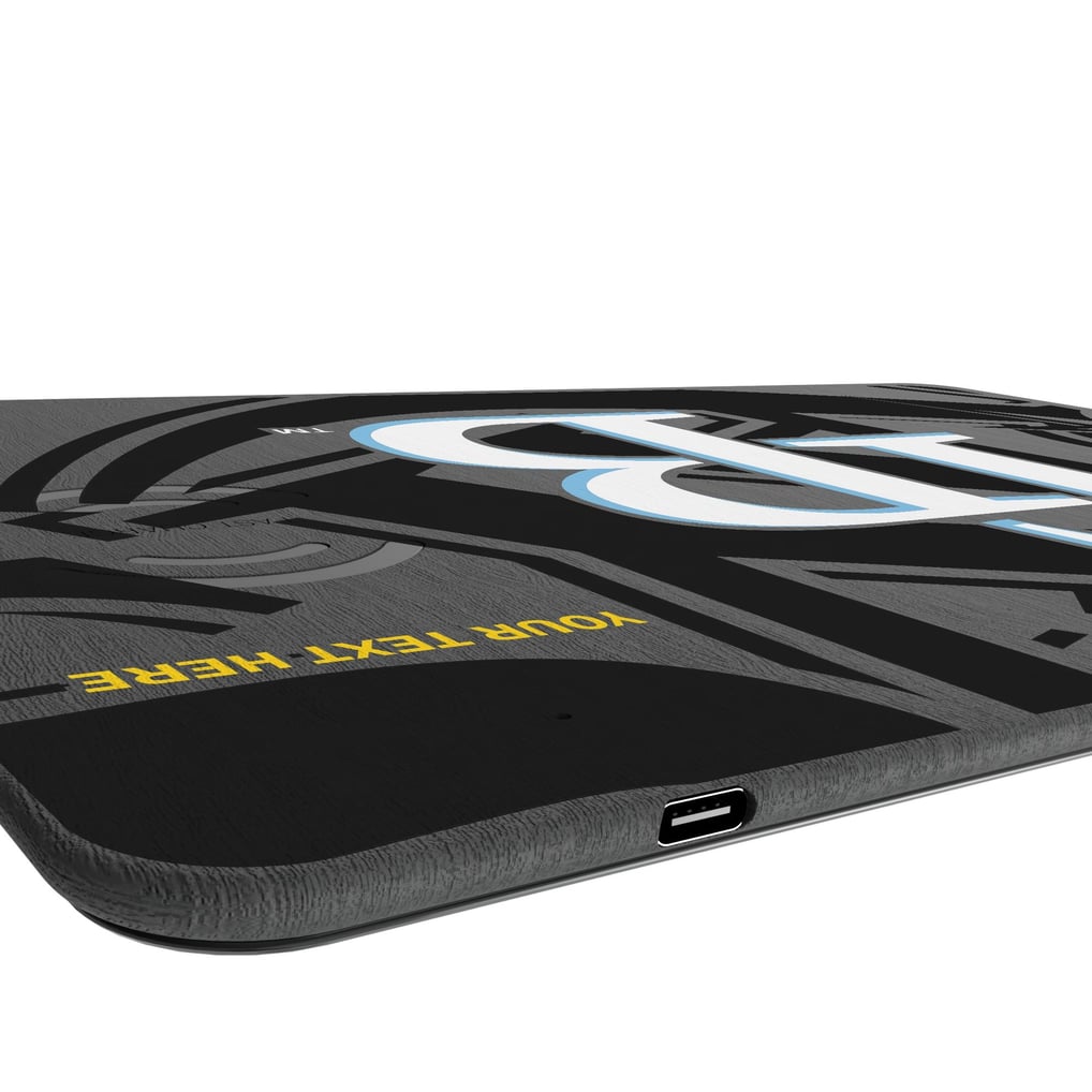 Tampa Bay Rays Keyscaper Personalized 15W Fast Wireless Charger and Mouse Pad