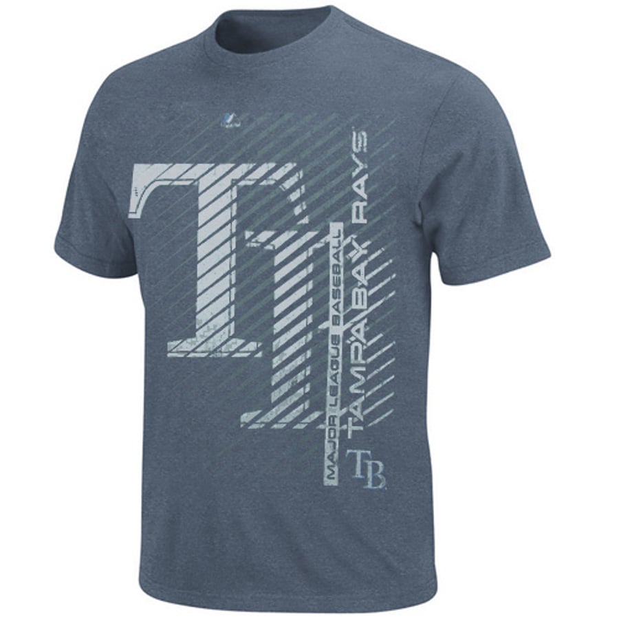 Majestic Tampa Bay Rays Batting Champion T-Shirt - Navy Blue
