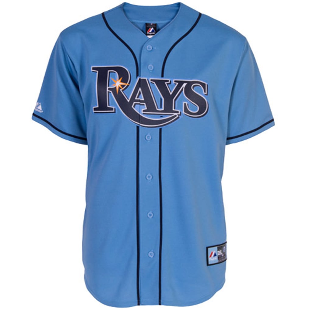Jersey Sun Rays Majestic Tampa Bay Rays Replica Jersey - Light Blue