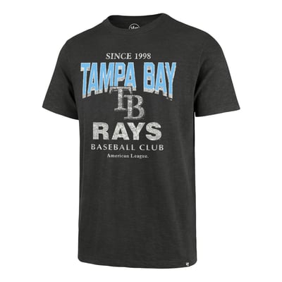 Tampa Bay Rays '47 Head On Scrum T-Shirt - Charcoal