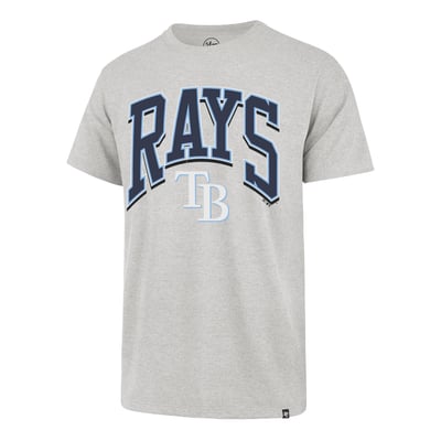 Tampa Bay Rays '47 Walk Tall Franklin T-Shirt - Gray