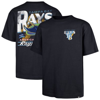Tampa Bay Rays '47 Under Bar Foundation T-Shirt - Navy