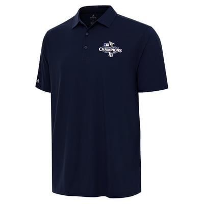 Tampa Bay Rays Antigua 2026 American League Champions Era Polo - Navy
