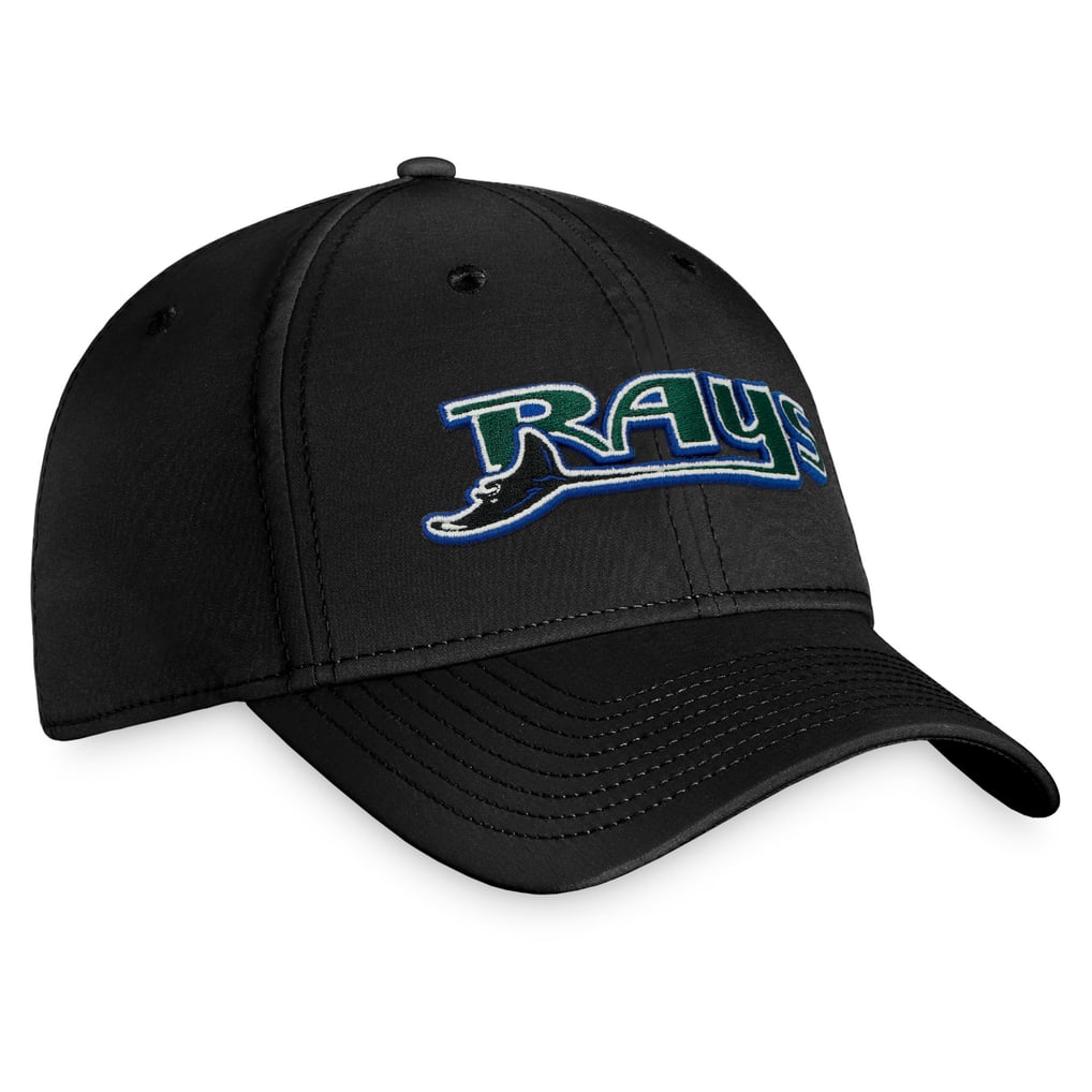 Tampa Bay Rays Fanatics Cooperstown Core Flex Hat - Black