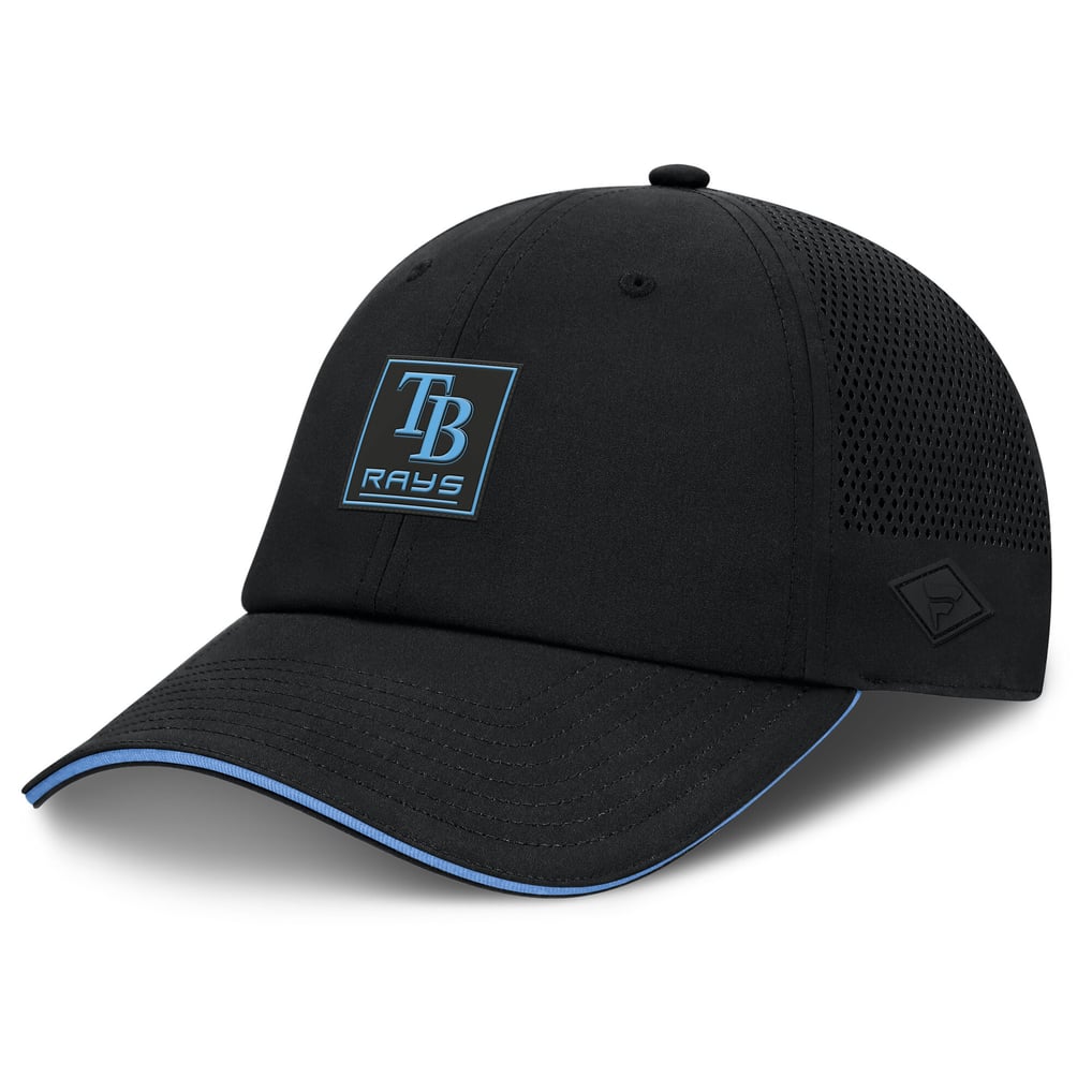 Tampa Bay Rays Fanatics Level Up Driver Adjustable Hat - Black