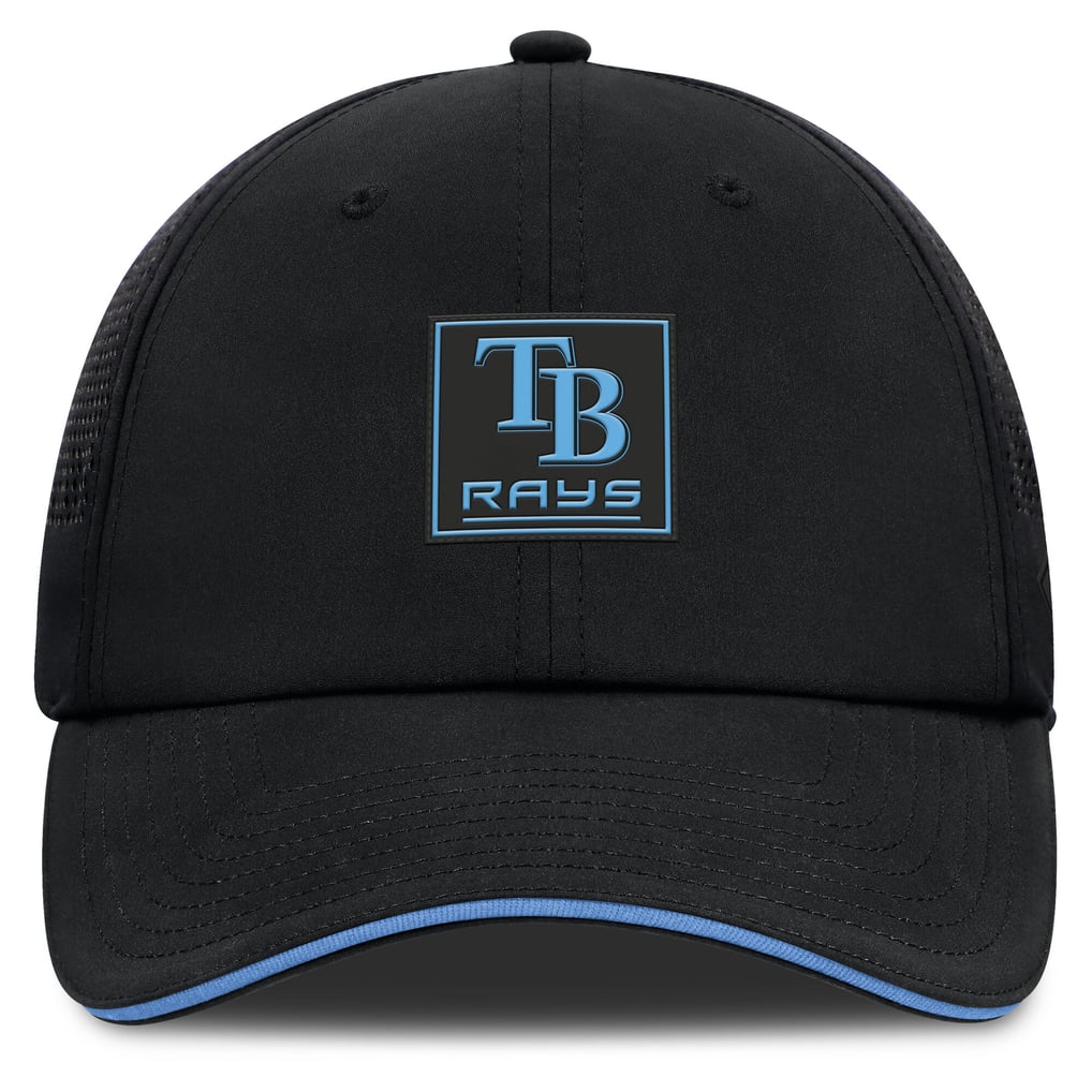 Tampa Bay Rays Fanatics Level Up Driver Adjustable Hat - Black