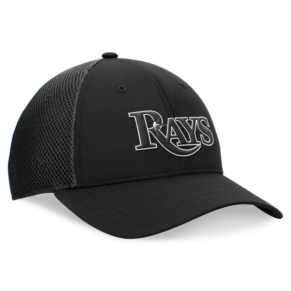 Tampa Bay Rays Fanatics Spacer Mesh Flex Hat - Black