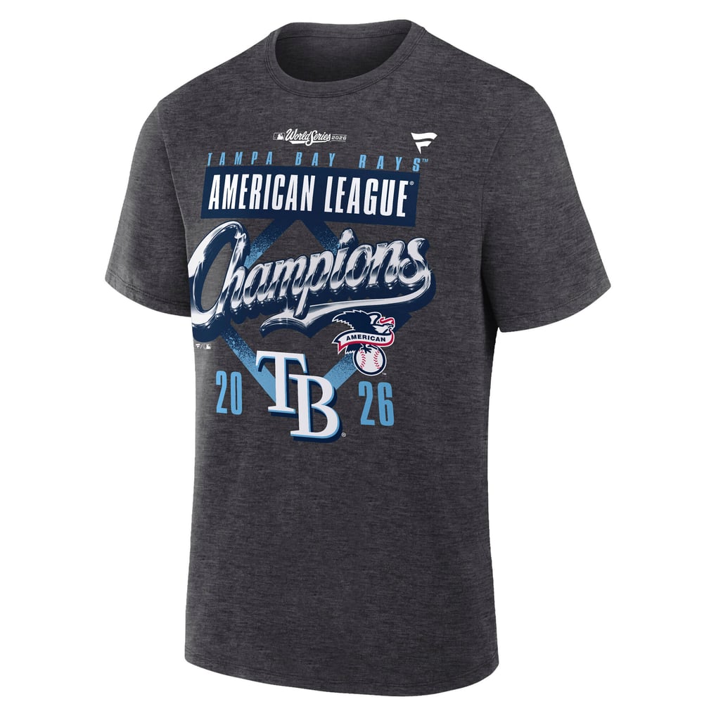 Men's Tampa Bay Rays Fanatics Heather Charcoal 2026 American League ...
