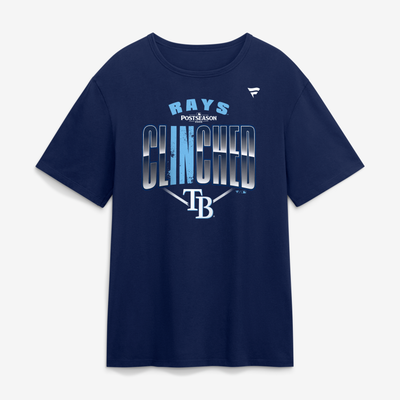 Tampa Bay Rays Fanatics 2026 Postseason Locker Room T-Shirt - Navy