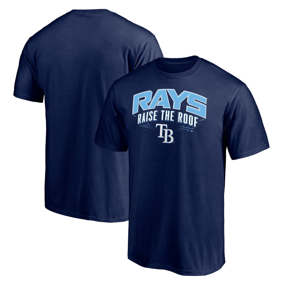 Tampa Bay Rays Fanatics Raise The Roof T-Shirt - Navy