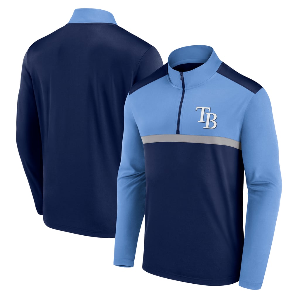 Tampa Bay Rays Fanatics Unstoppable Quarter-Zip Top - Navy