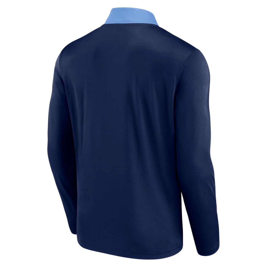 Tampa Bay Rays Fanatics Unstoppable Quarter-Zip Top - Navy