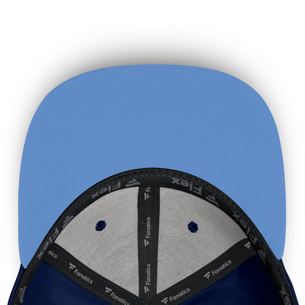 Tb Rays Colors Men's Tampa Bay Rays Fanatics Navy/White Jammed Structured Flex Hat