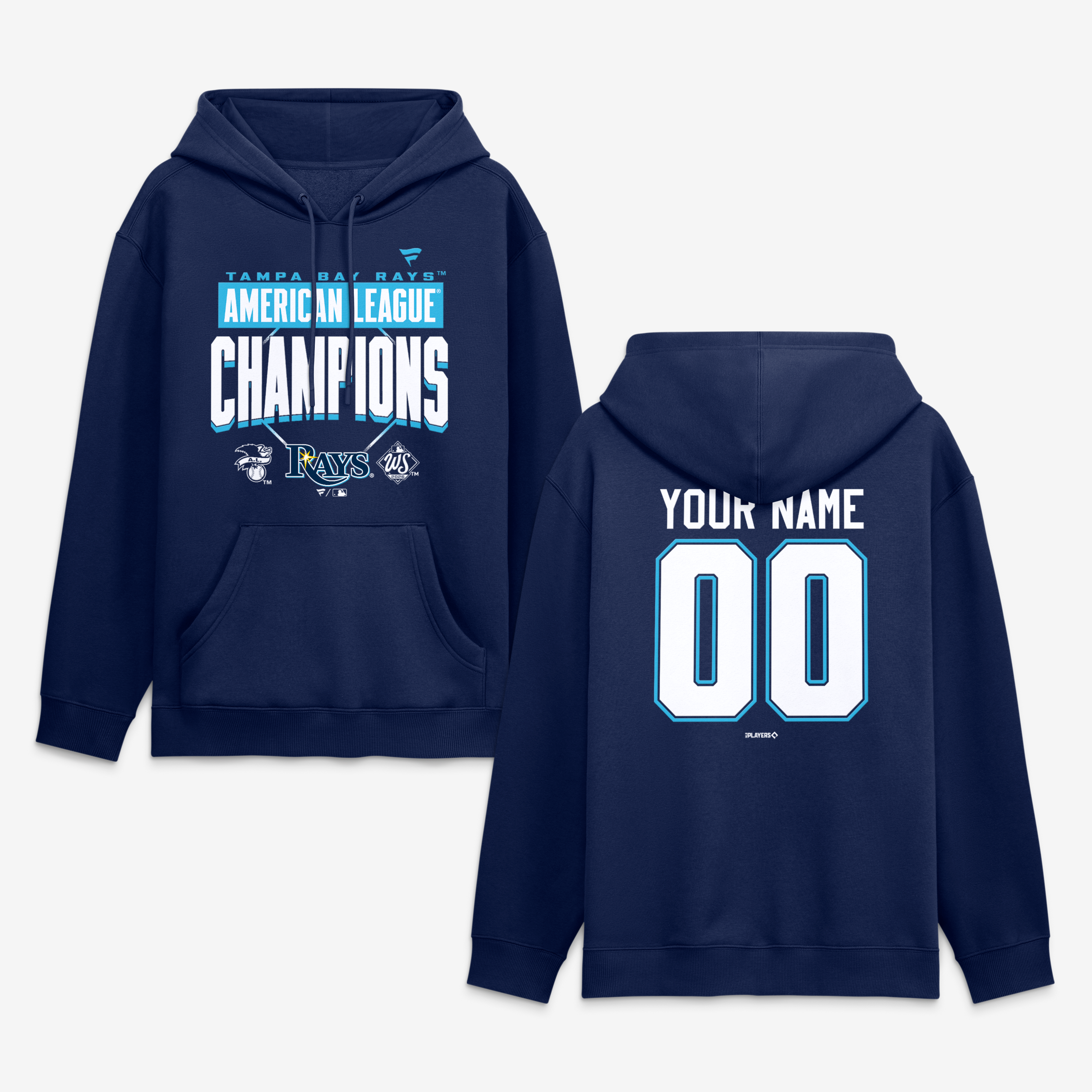 Men's Tampa Bay Rays Navy 2026 American League Champions Big & Tall ...