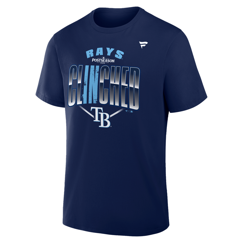 Men's Tampa Bay Rays Navy 2026 MLB Postseason Locker Room T-Shirt
