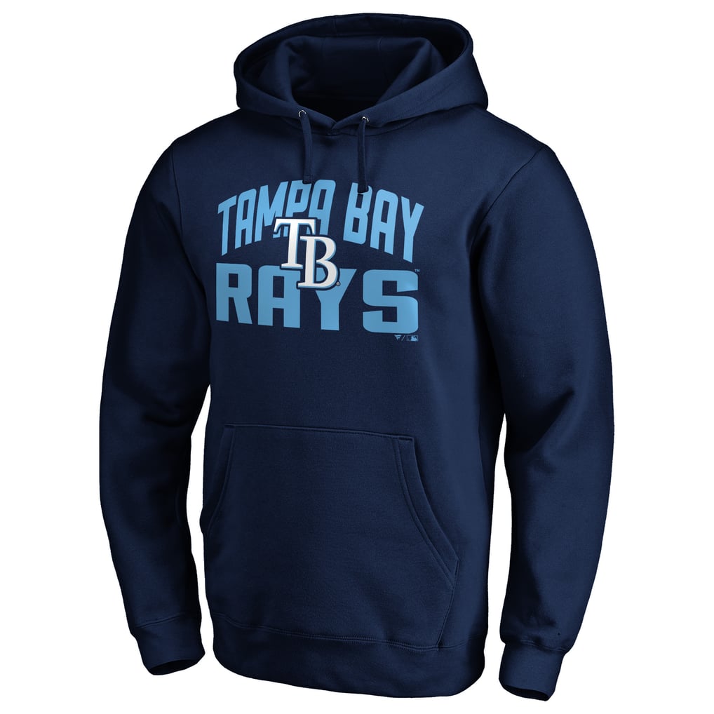 Men's Tampa Bay Rays Navy Father's Day #1 Dad Pullover Hoodie