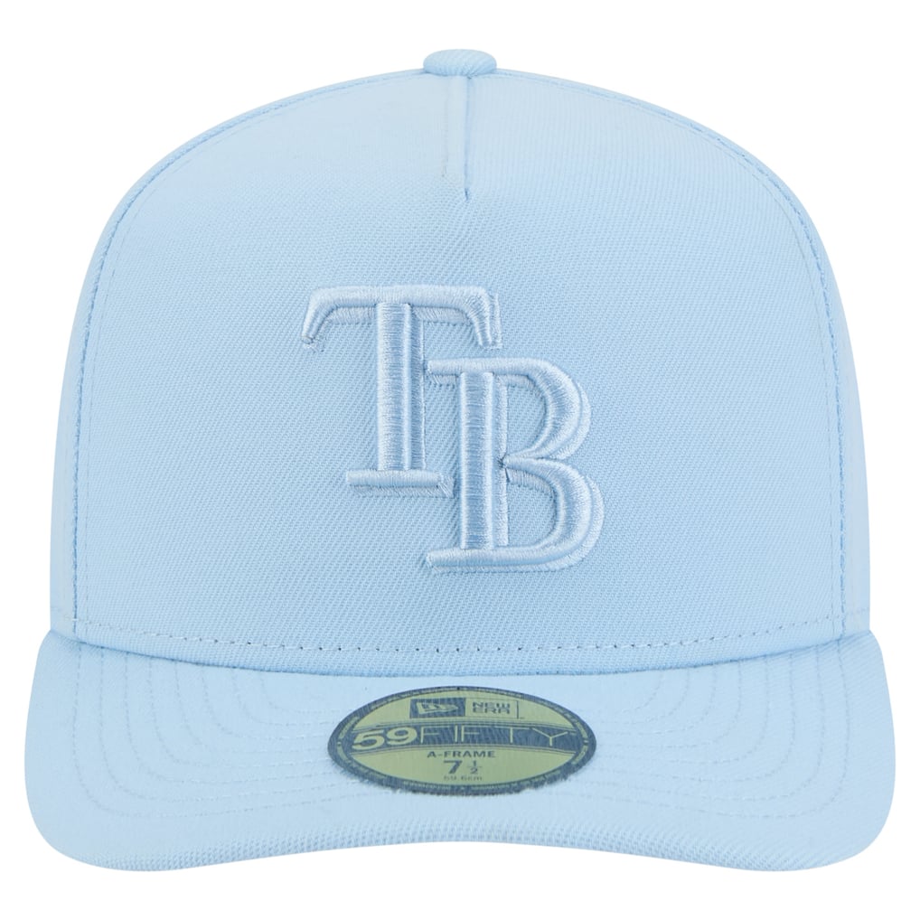 Men's Tampa Bay Rays New Era Light Blue Color Pack A-Frame 59FIFTY ...