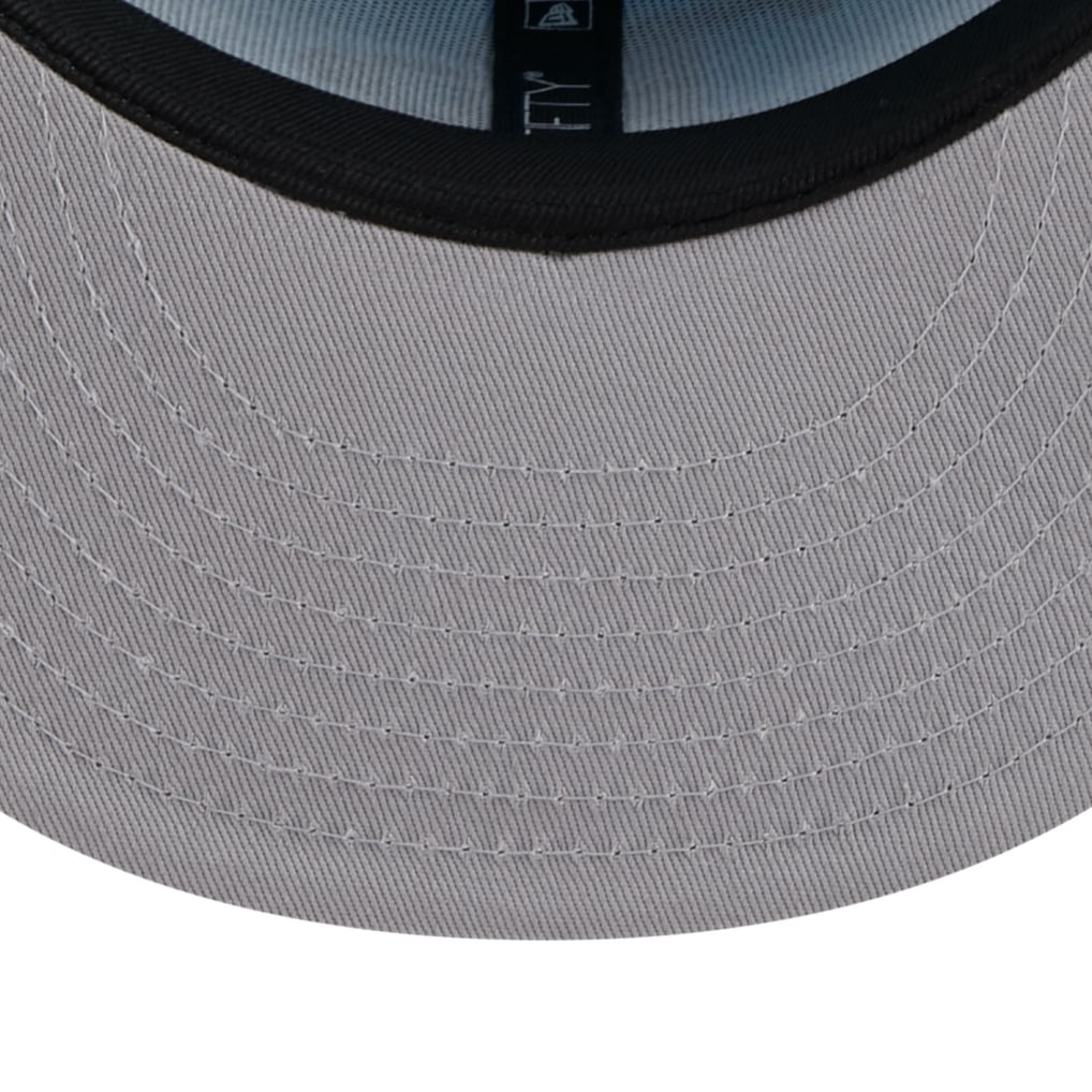 Tampa Bay Rays New Era Spring Color Basic Two-Tone 59FIFTY Fitted Hat - Light Blue/Brown