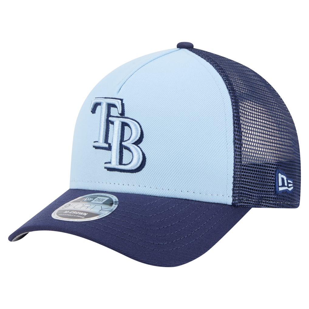 Men's Tampa Bay Rays New Era Light Blue/Navy 2-Tone Color Pack 9FORTY M ...