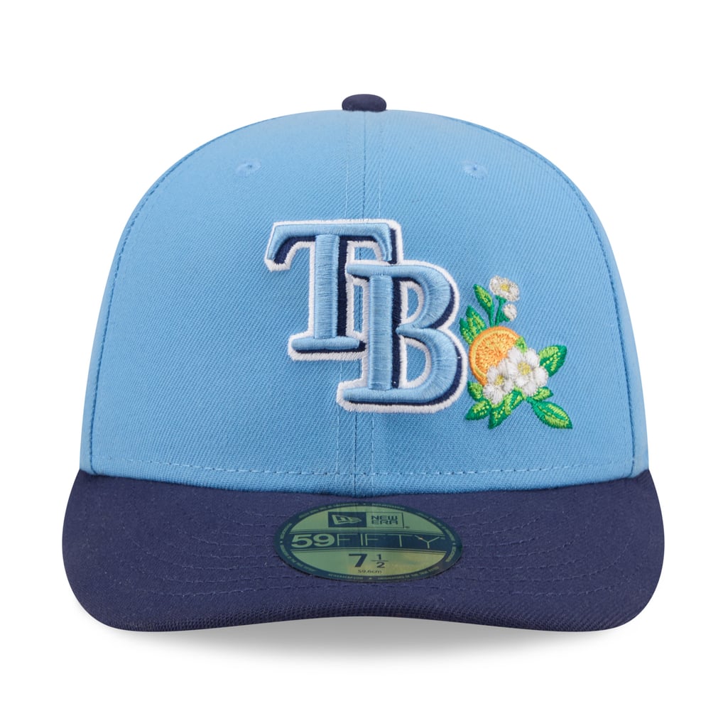  Tampa Bay Rays New Era 2026 Spring Training Low Profile 59FIFTY Fitted Hat - Light Blue/Navy