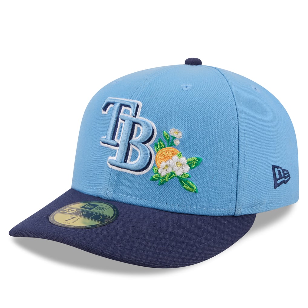  Tampa Bay Rays New Era 2026 Spring Training Low Profile 59FIFTY Fitted Hat - Light Blue/Navy