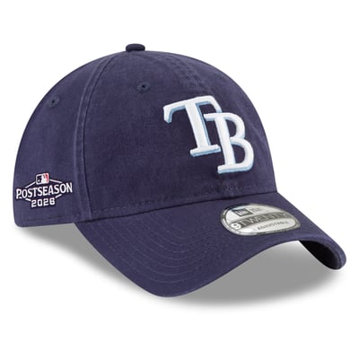 Tampa Bay Rays New Era 2026 MLB Postseason Side Patch 9TWENTY Adjustable Hat - Navy