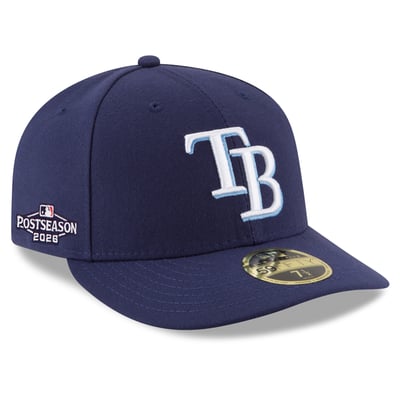 Tampa Bay Rays New Era 2026 MLB Postseason Side Patch Low Profile 59FIFTY Fitted Hat - Navy