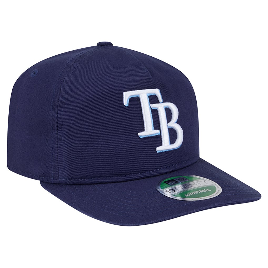 Men's Tampa Bay Rays New Era Navy Team 19TWENTY Adjustable Hat