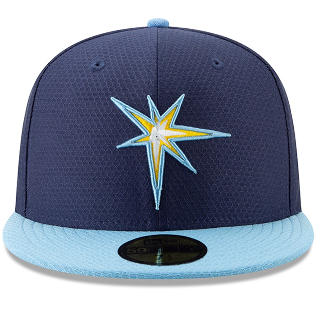 Men's Tampa Bay Rays New Era Navy/Light Blue 2019 Spring Training ...