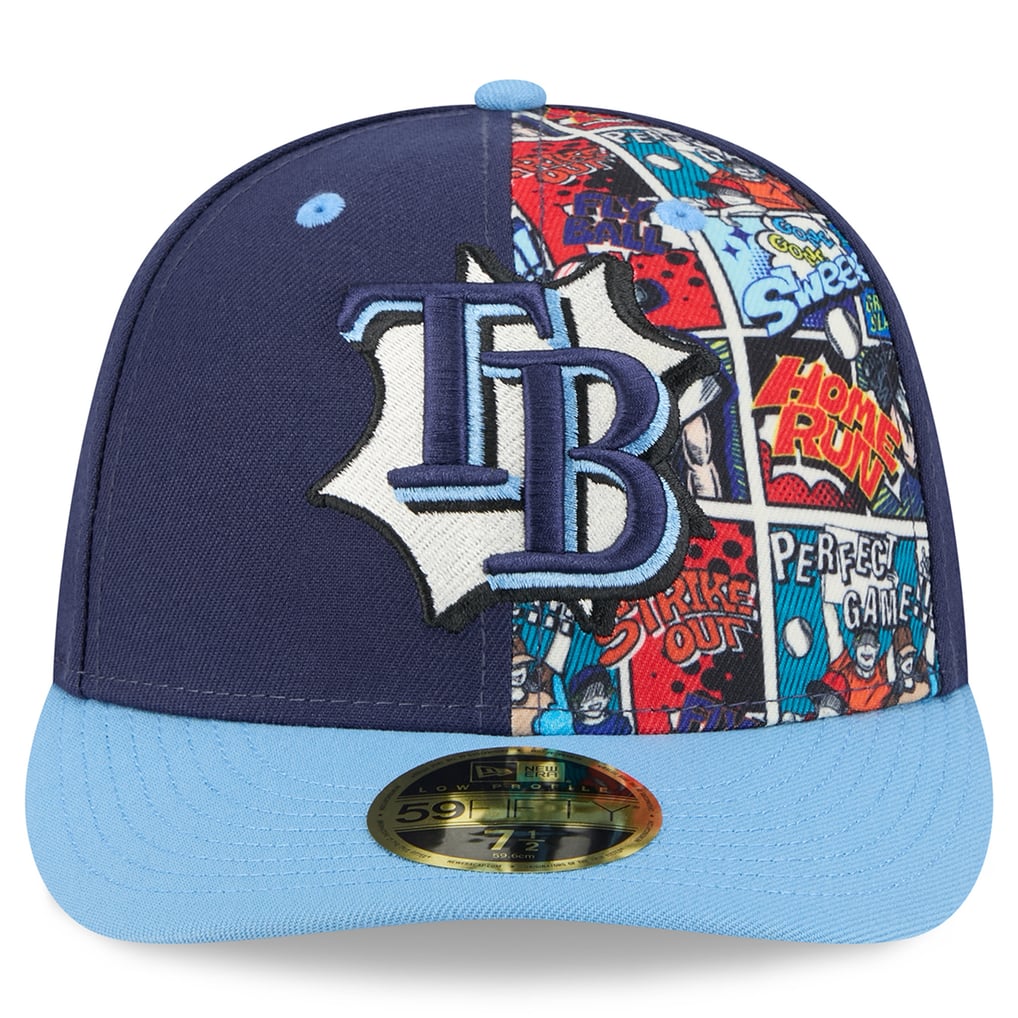 Men's Tampa Bay Rays New Era Navy/Light Blue 2025 MLB Diamond Hero ...