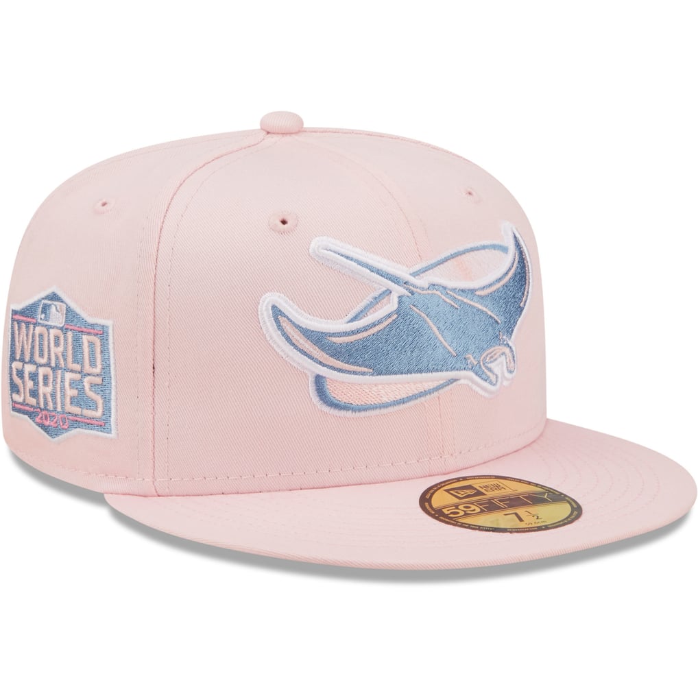 Men's Tampa Bay Rays New Era Pink/Sky Blue 2020 World Series ...