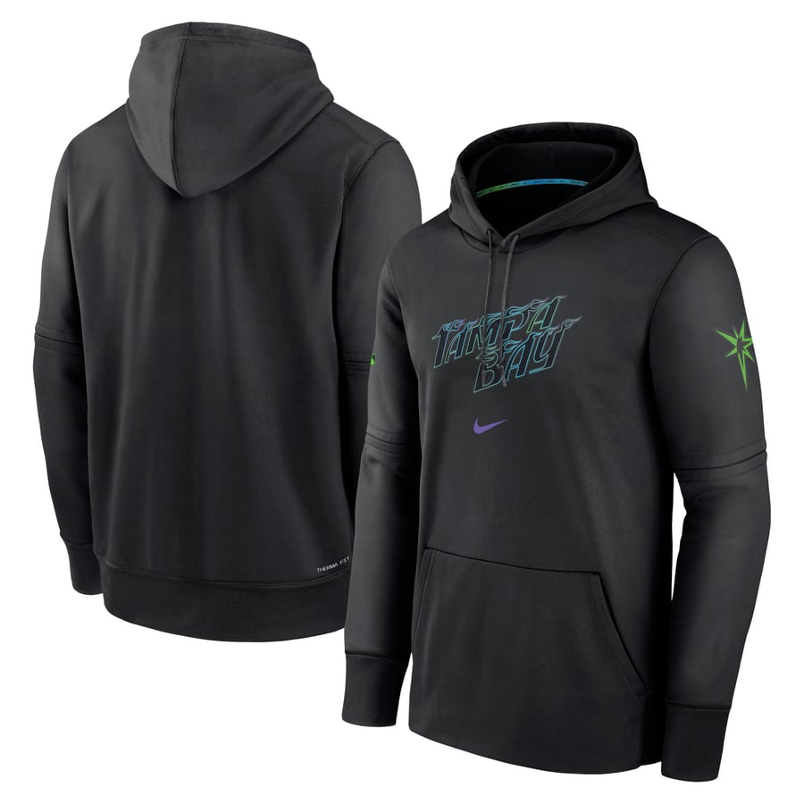 Nike Tampa Bay Rays Black 2024 City Connect Authentic Collection ...