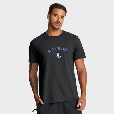 Tampa Bay Rays Nike Primetime Fashion T-Shirt - Black