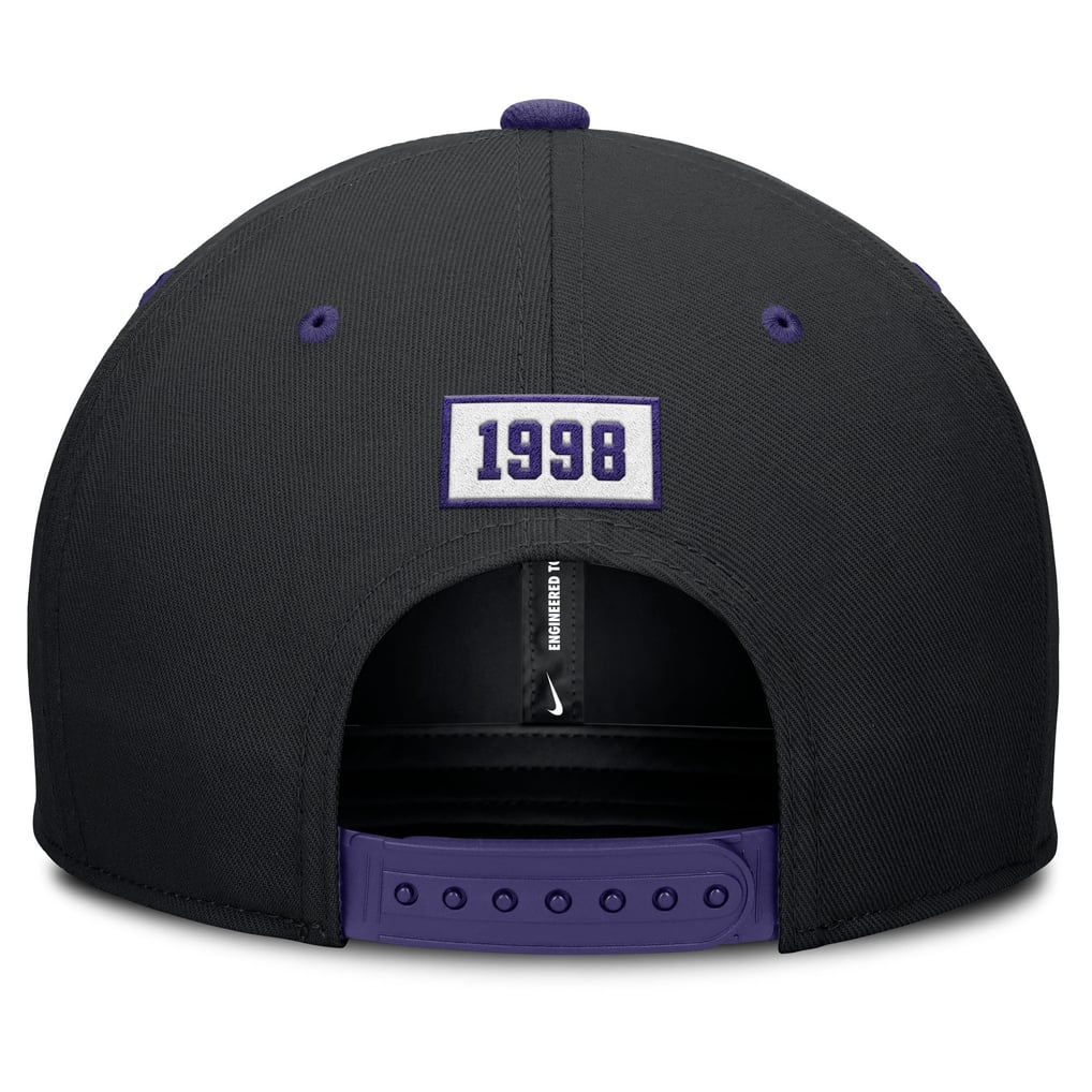 Men's Tampa Bay Rays Nike Black/Purple Cooperstown Collection Pro ...