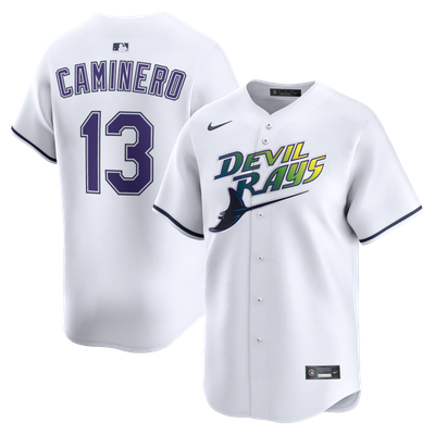 Junior Caminero Tampa Bay Rays Nike Alternate Limited Jersey - White