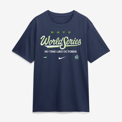 Tampa Bay Rays Nike 2026 World Series Authentic Collection Legend Dri-FIT T-Shirt - Navy