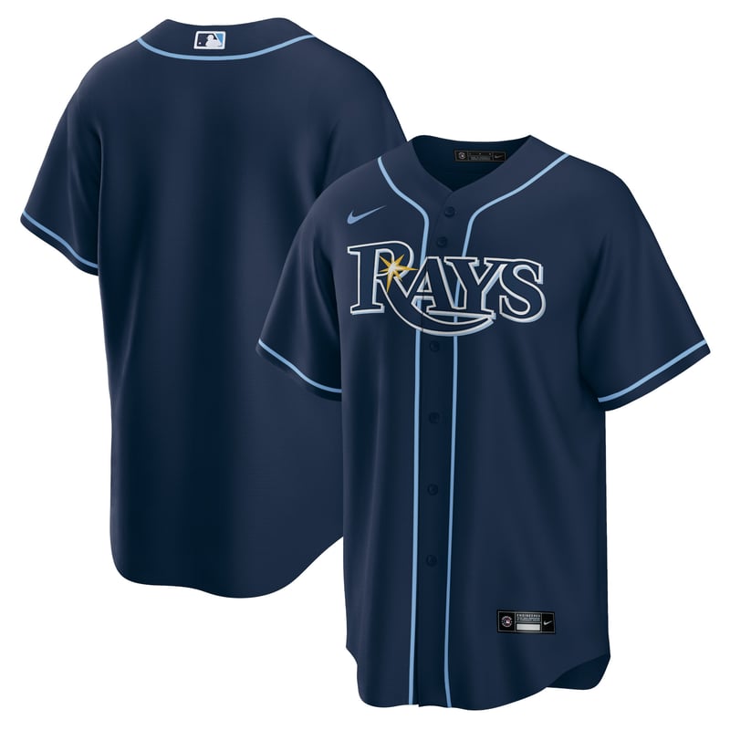Tampa Bay Rays Nike alternate replica jersey in navy