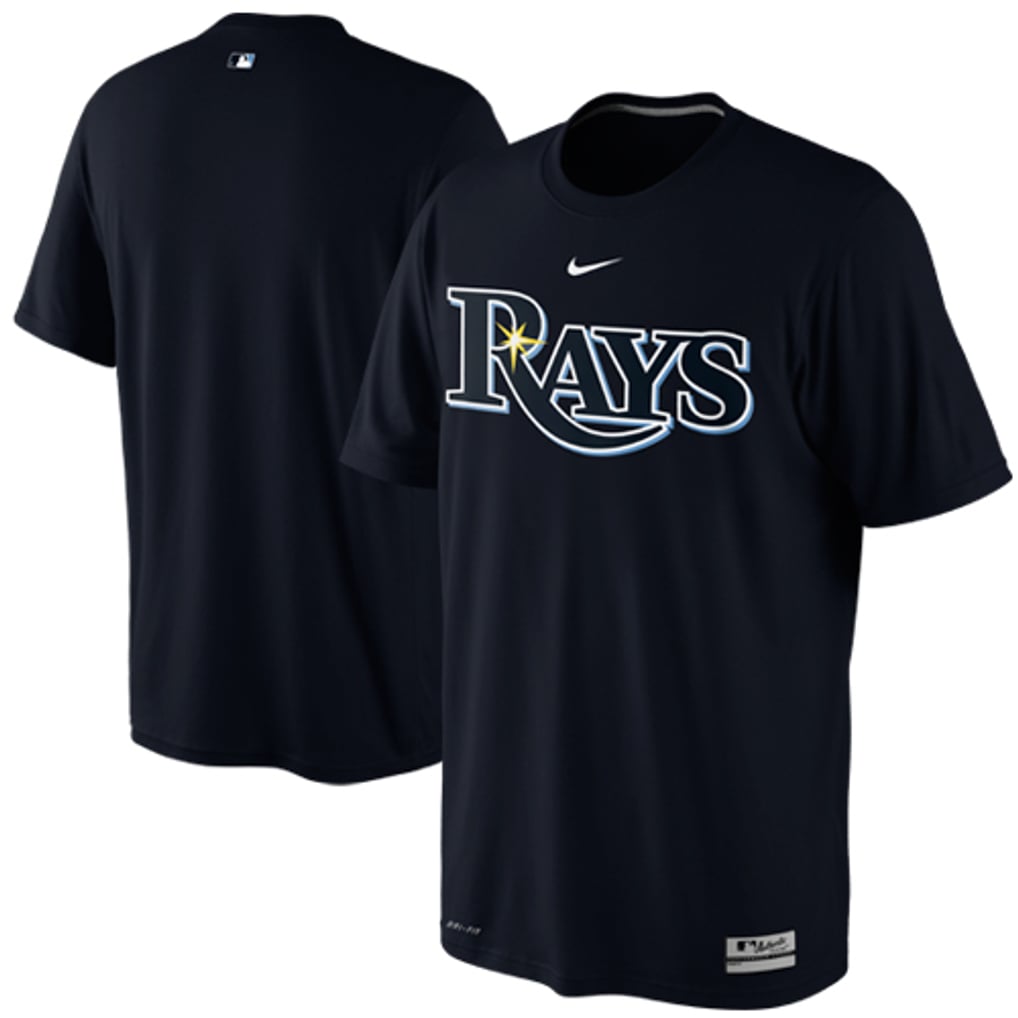 Men's Tampa Bay Rays Nike Navy Authentic Collection Legend Practice ...