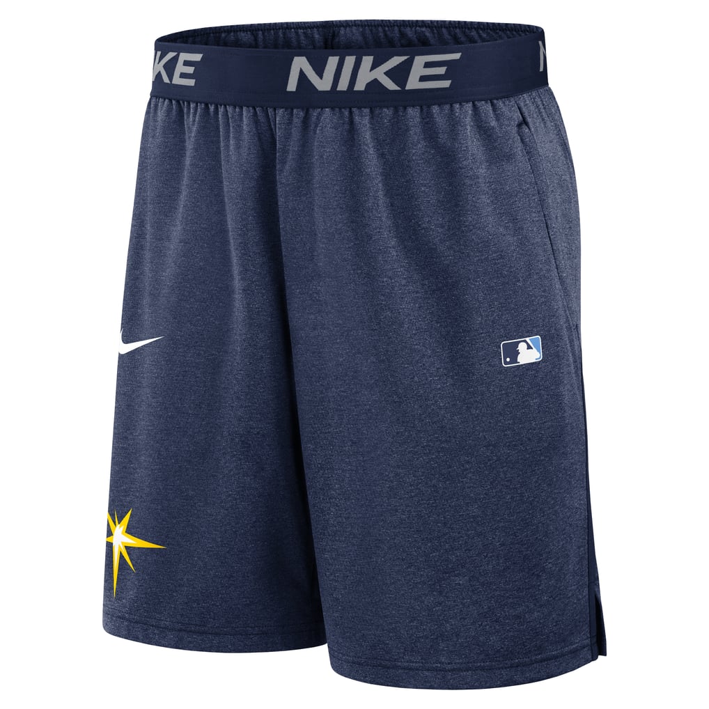 Tampa Bay Rays Nike Authentic Collection Performance Knit Shorts - Navy