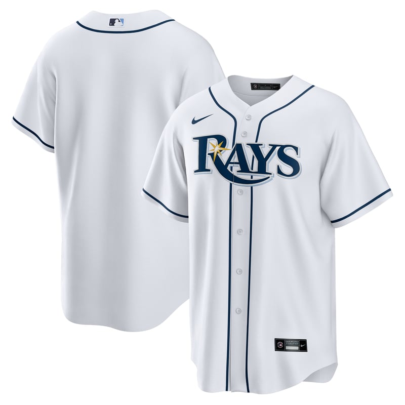 Tampa Bay Rays Nike home replica jersey in white